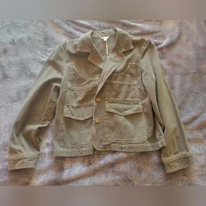 Army green jacket